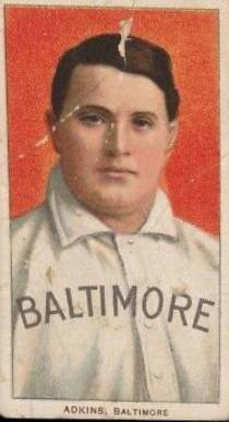 Doc Adkins #NNO Baseball Cards 1909 T206 Polar Bear