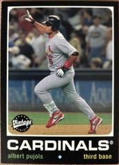 Albert Pujols #155 Baseball Cards 2002 Upper Deck Vintage Prices