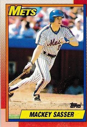 Mackey Sasser #656 Baseball Cards 1990 Topps