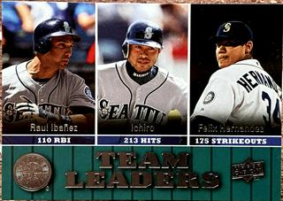 Raul Ibanez / Ichiro / Felix Hernandez