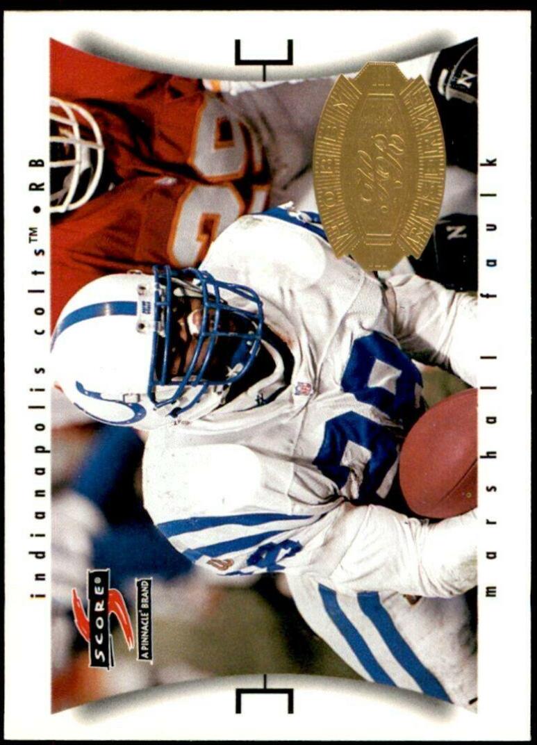 Marshall Faulk #54 1997 Panini Score Football