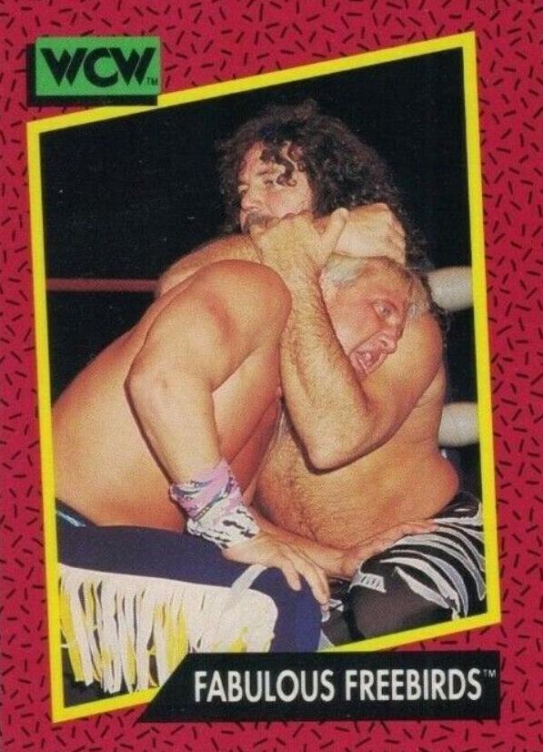 Fabulous Freebirds #119 Wrestling Cards 1991 Impel WCW