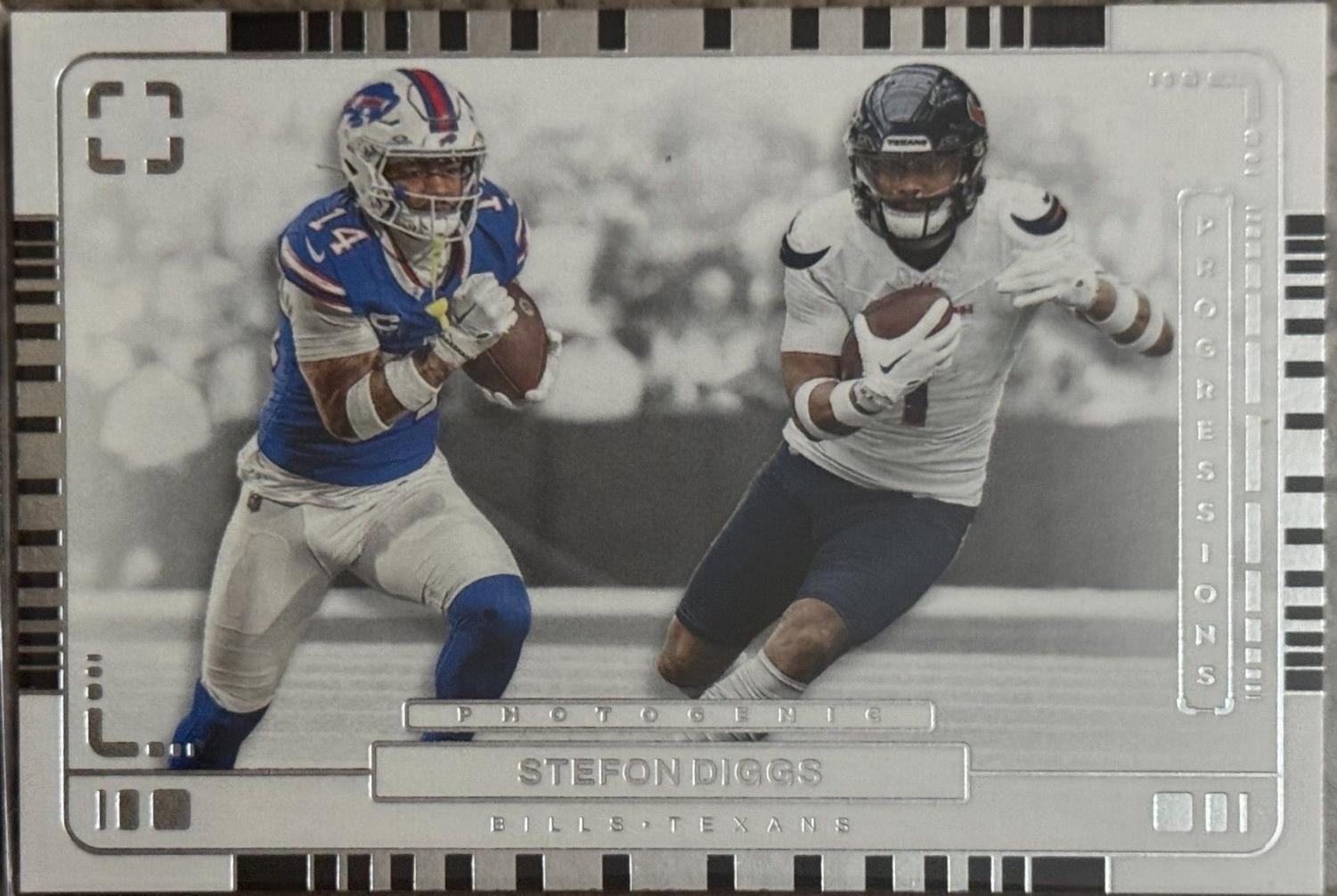 Stefon Diggs #3 Football Cards 2024 Panini Photogenic Progressions