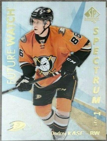 Ondrej Kase #S-60 Hockey Cards 2016 SP Authentic Spectrum FX