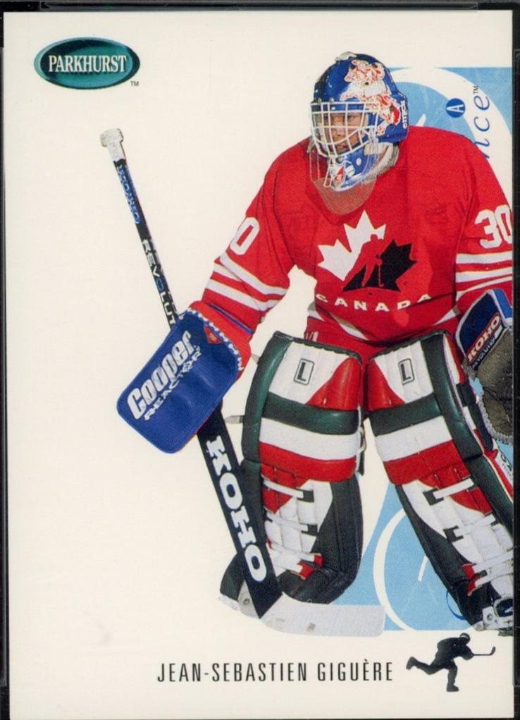 Jean-Sebastien Giguere #SE270 1994-95 Parkhurst SE Hockey