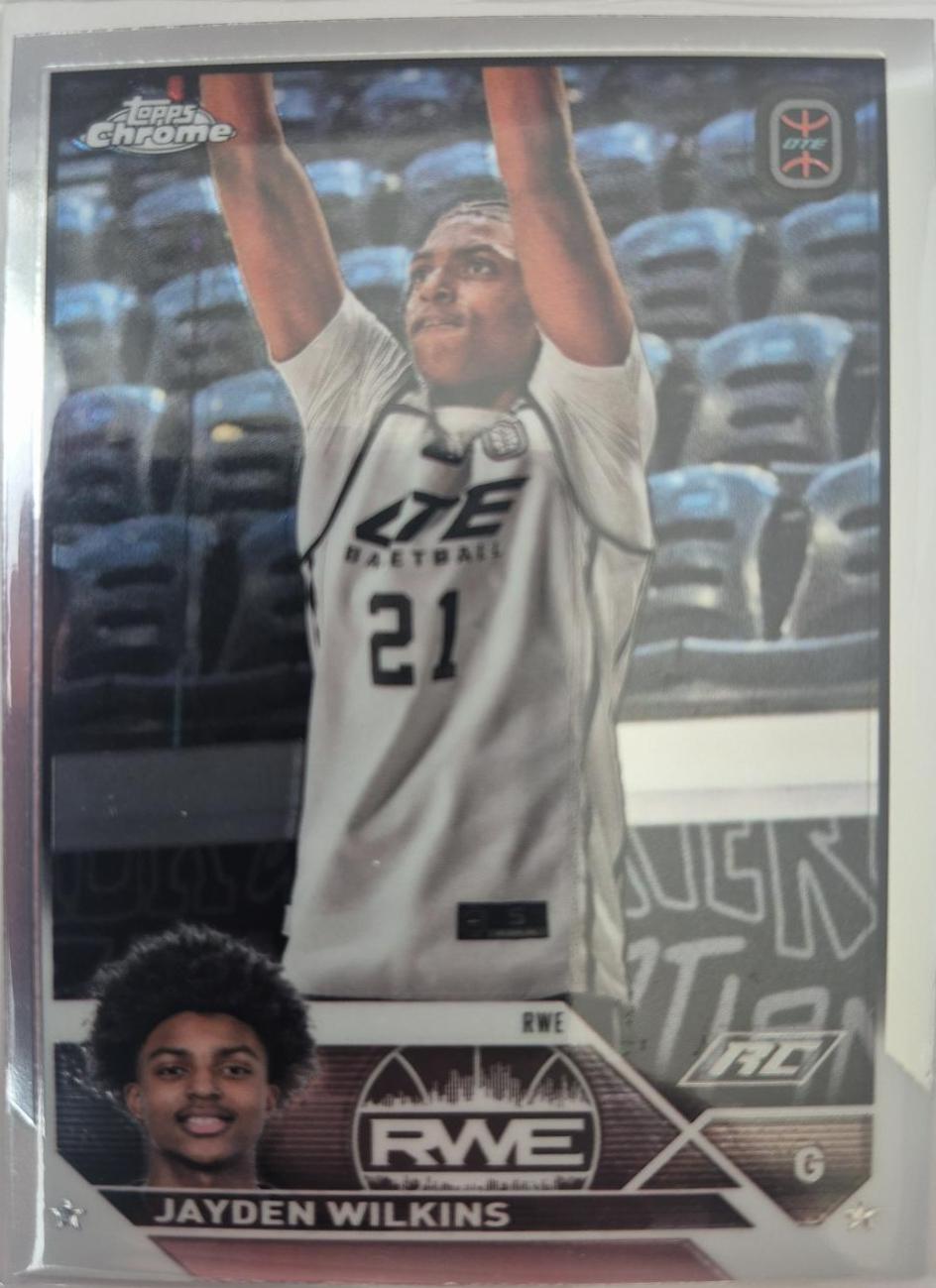 Jayden Wilkins #60 2023 Topps Chrome Overtime Elite Basketball