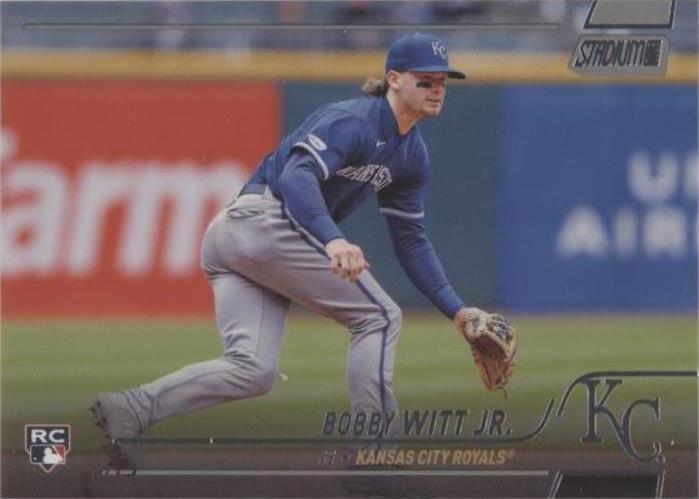 Bobby Witt Jr. #2 Baseball Cards 2022 Stadium Club