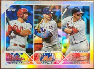 Austin Riley, Kyle Schwarber, Pete Alonso