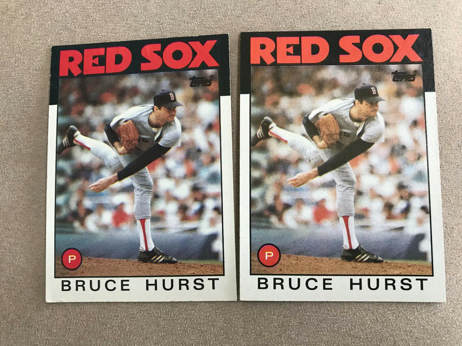 Bruce Hurst #581 Baseball Cards 1986 Topps