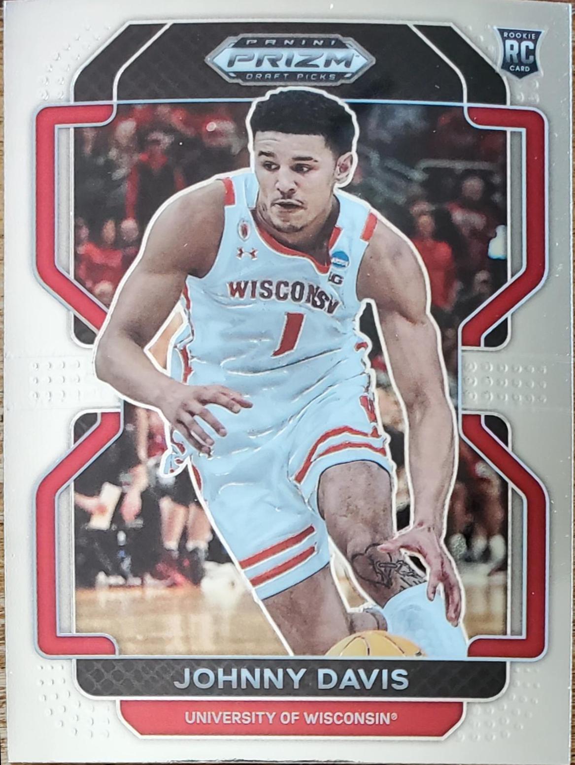 Johnny Davis #59 Basketball Cards 2022 Panini Prizm Draft Picks