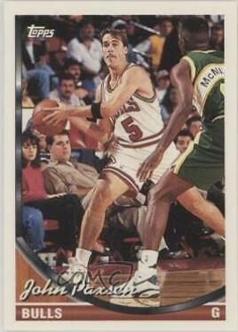 John Paxson #377 Basketball Cards 1993 Topps