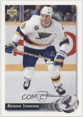 Brendan Shanahan #122 Hockey Cards 1992 Upper Deck