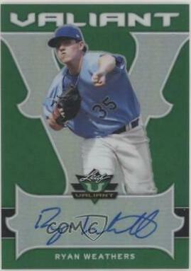 Ryan Weathers #BA-RW1 2018 Leaf Valiant Baseball