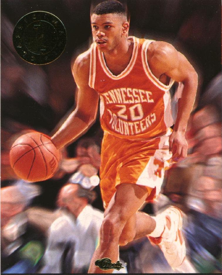 Allan Houston #68 Basketball Cards 1993 Classic Images