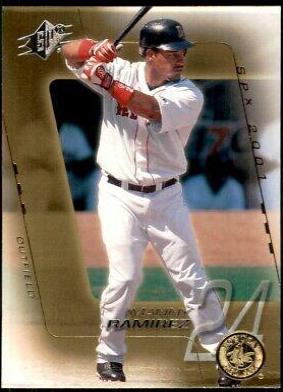 Manny Ramirez #25 Baseball Cards 2001 Spx