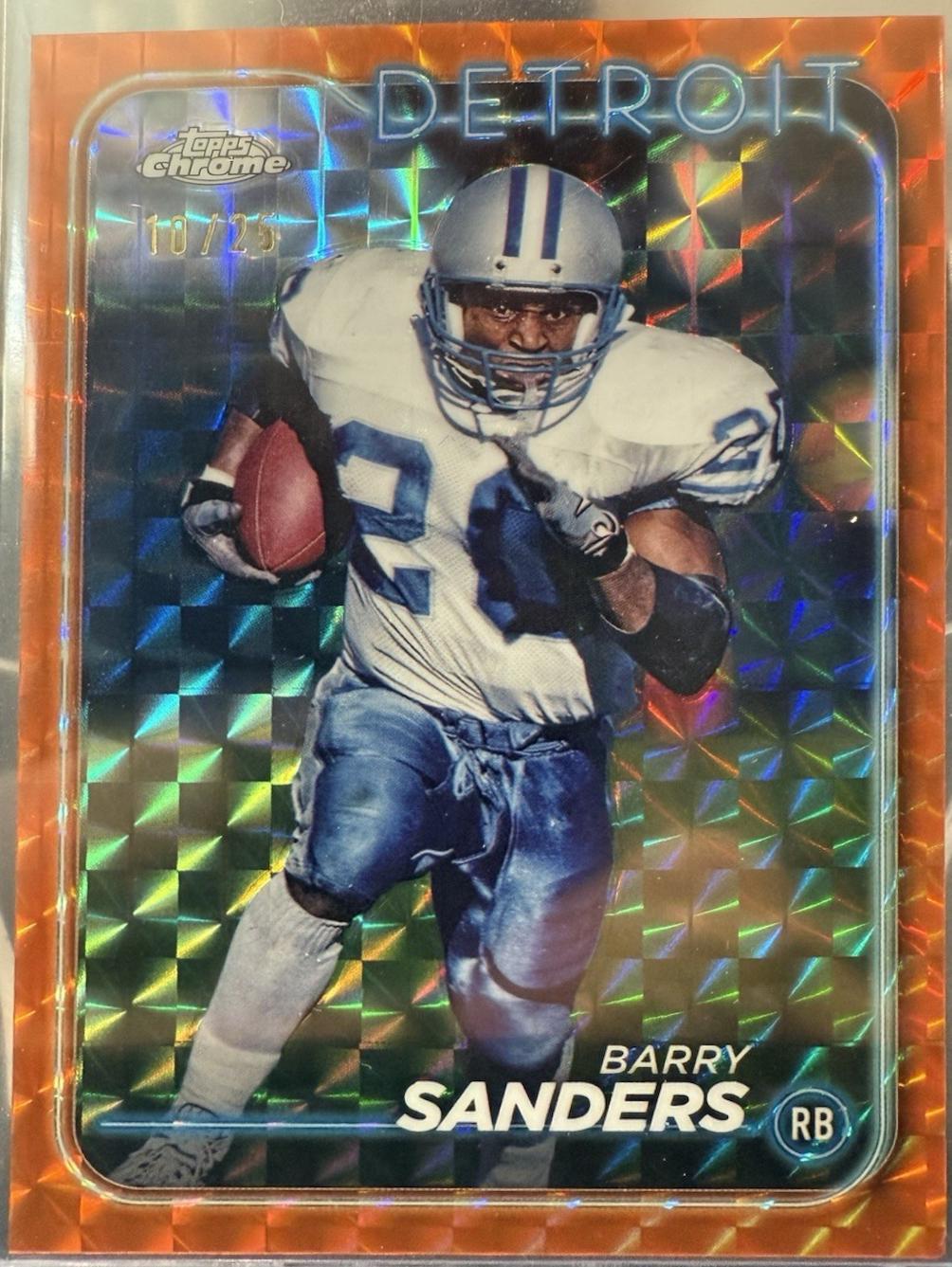 Barry Sanders [Orange Sapphire] #67