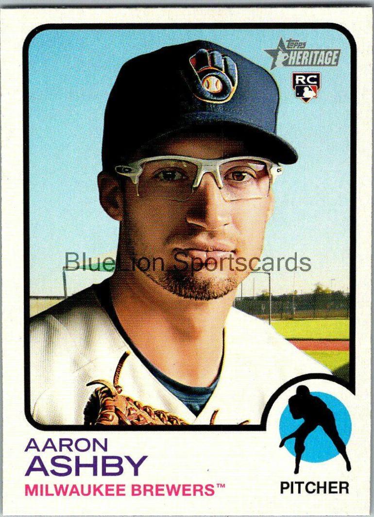 Aaron Ashby #485 Baseball Cards 2022 Topps Heritage