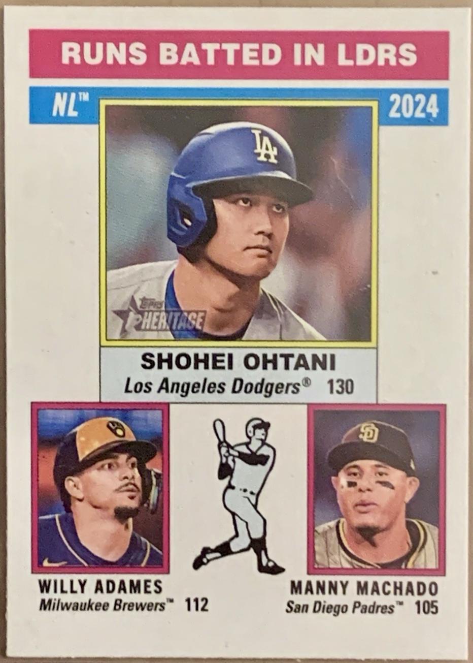 Manny Machado / Willy Adames / Shohei Ohtani [Flip Stock] #195