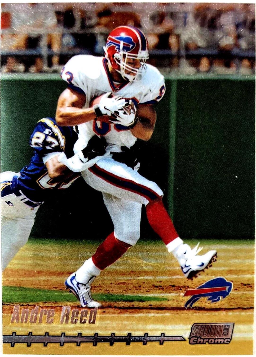 Andre Reed #2 Football Cards 1999 Stadium Club Chrome