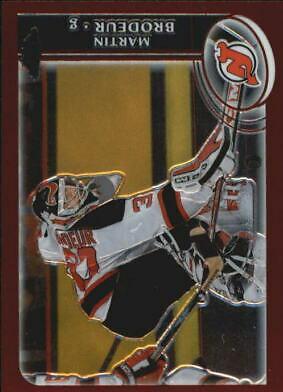 Martin Brodeur #3 Hockey Cards 2002 Topps Chrome
