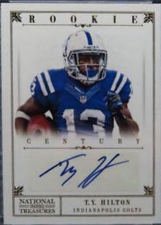 T.Y. Hilton [Autograph Gold] #289