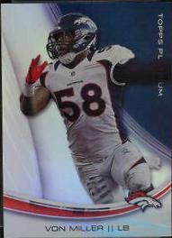 Von Miller #17 Football Cards 2013 Topps Platinum