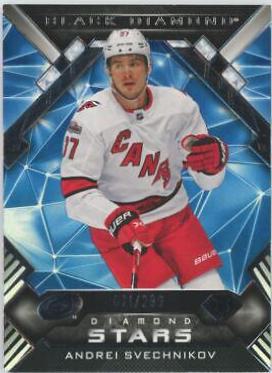 Andrei Svechnikov #BDS-AS Hockey Cards 2022 Upper Deck Black Diamond Stars
