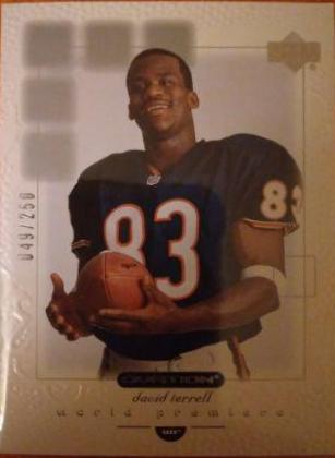 David Terrell #145 2001 Upper Deck Ovation Football