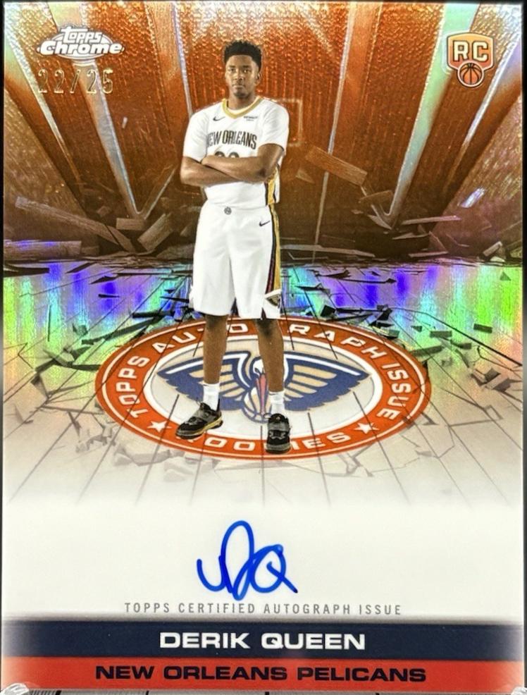 Derik Queen [Refractor Orange] #TAIR-DQ