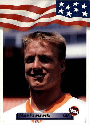 Mike Pawlawski #44 Football Cards 1992 All World