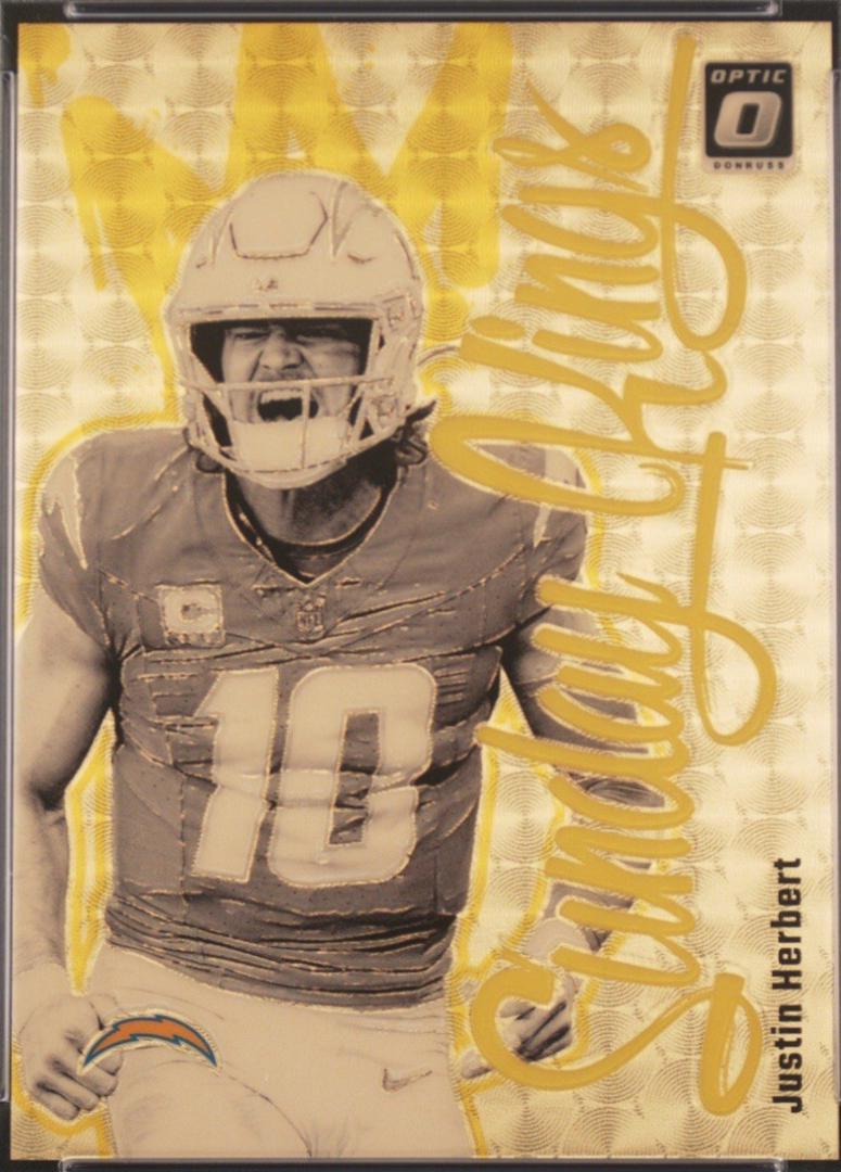 Justin Herbert [Gold Vinyl] #8
