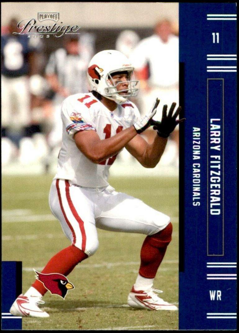 Larry Fitzgerald #4 Football Cards 2005 Playoff Prestige