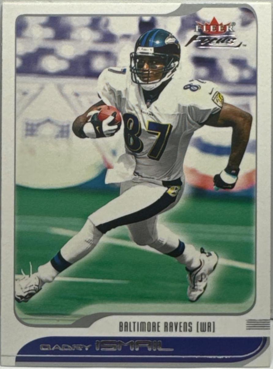 Qadry Ismail #93 Football Cards 2001 Fleer Focus