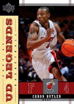 Caron Butler #44 Basketball Cards 2003 Upper Deck Legends