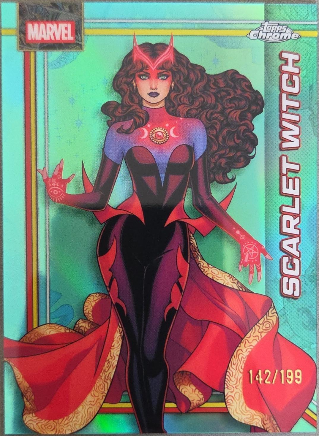 Scarlet Witch Aqua Refractor