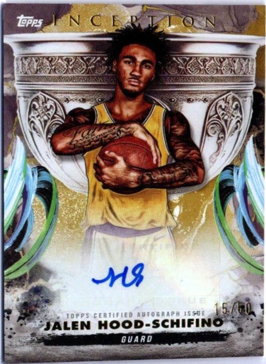 Jalen Hood-Schifino [Holo Gold] #GCS-JHS Prices | 2024 Topps Inception ...