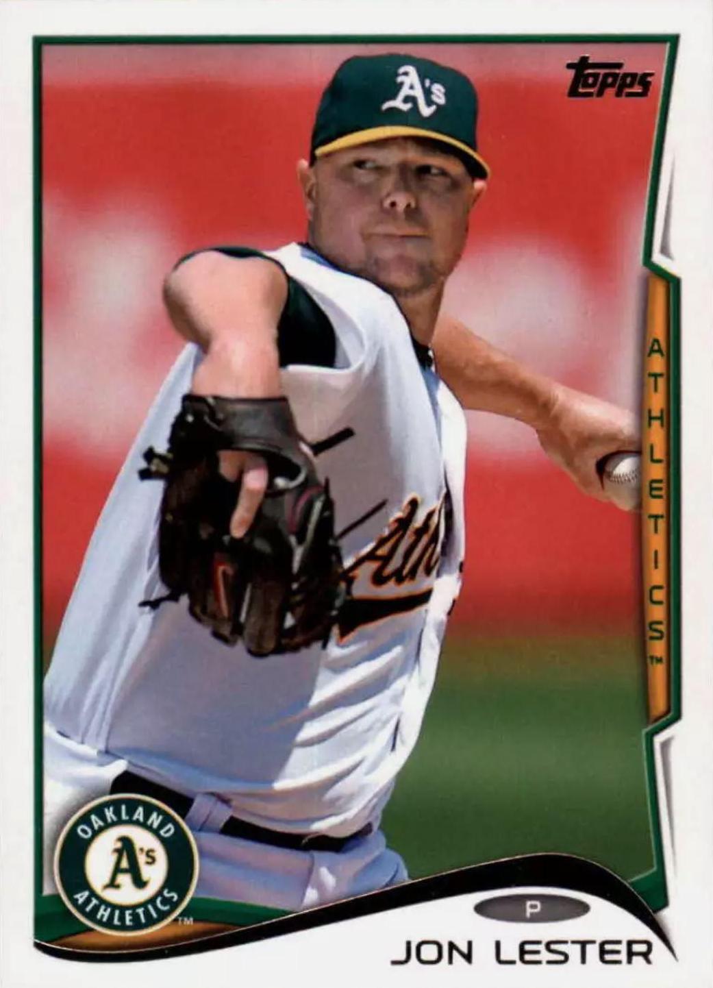 Jon Lester #US-142 Baseball Cards 2012 Topps Update