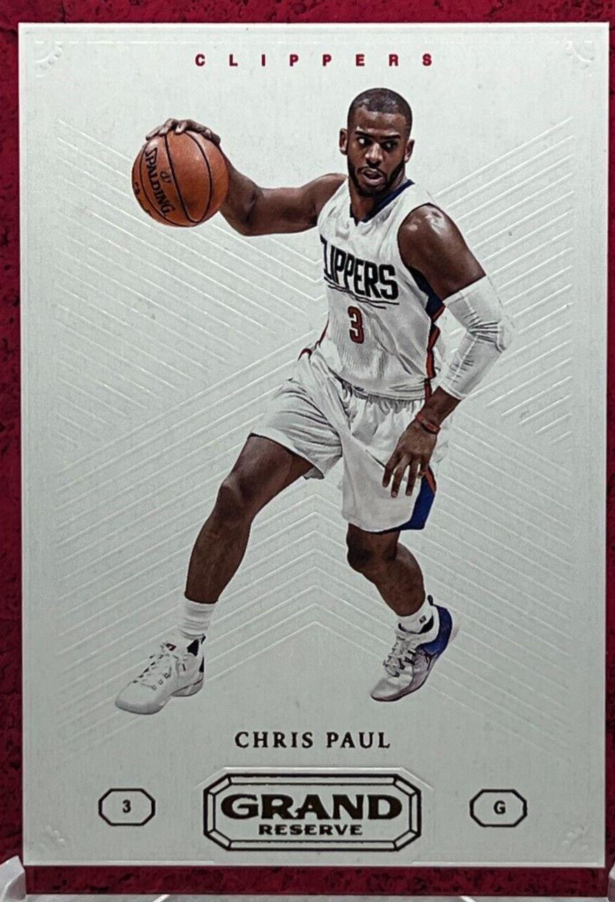 Chris Paul #15 Basketball Cards 2016 Panini Grand Reserve