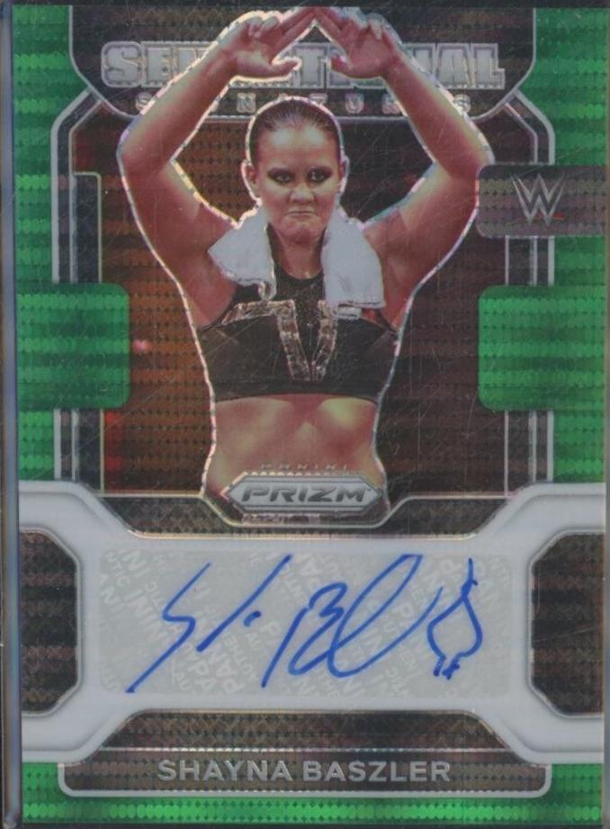 Shayna Baszler [Green Pulsar Prizm] #SS-SBZ