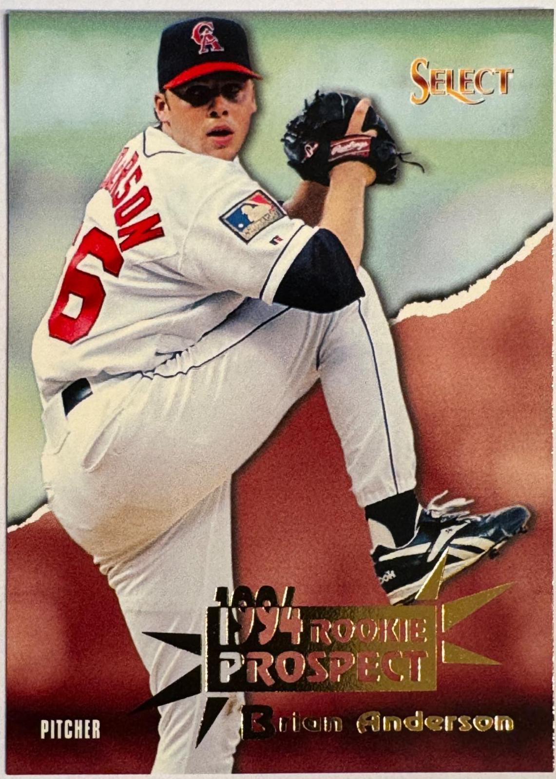 Brian Anderson #383 Baseball Cards 1994 Select