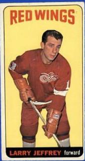 Larry Jeffrey #49 Hockey Cards 1964 Topps