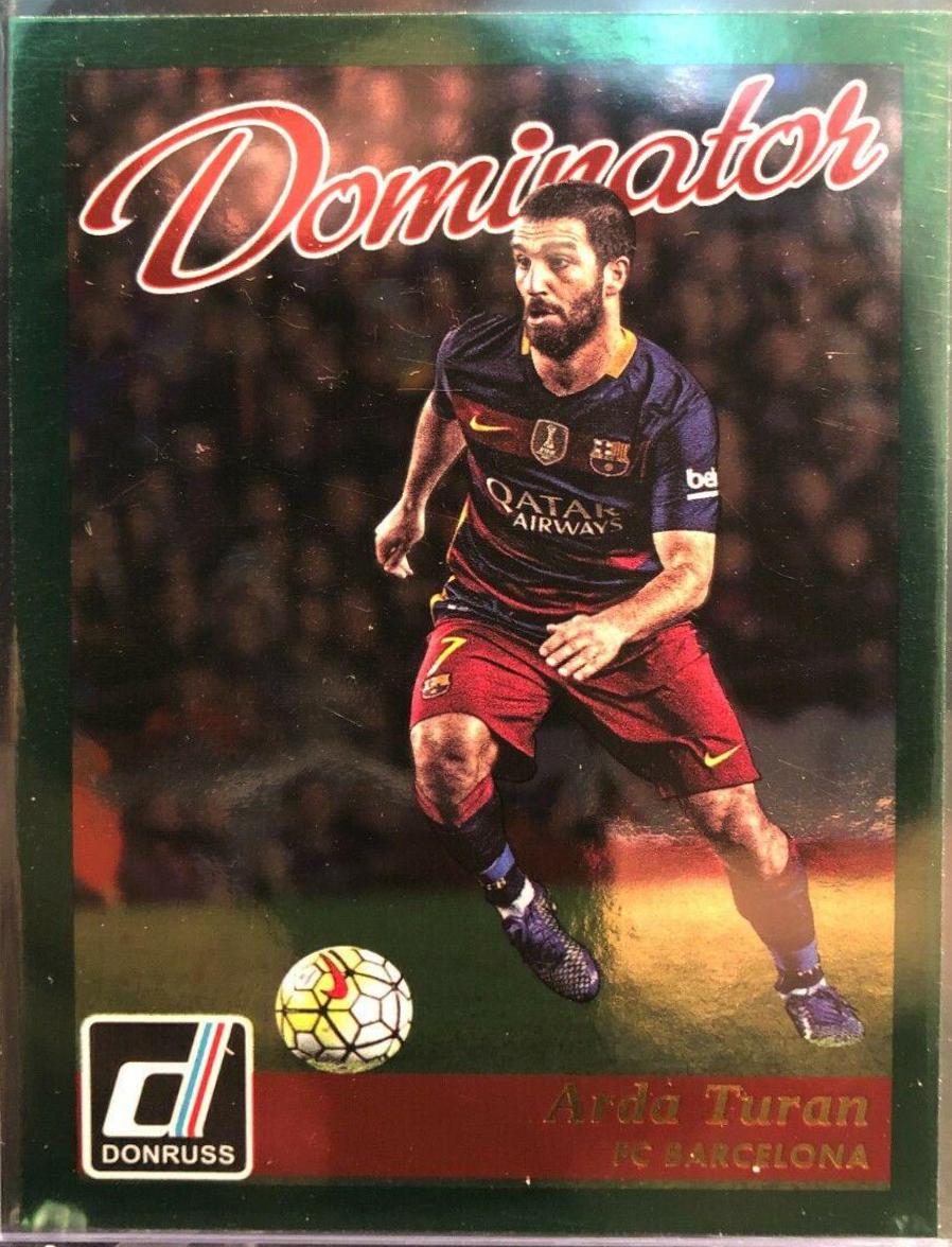 Arda Turan #47 Soccer Cards 2016 Panini Donruss Dominator