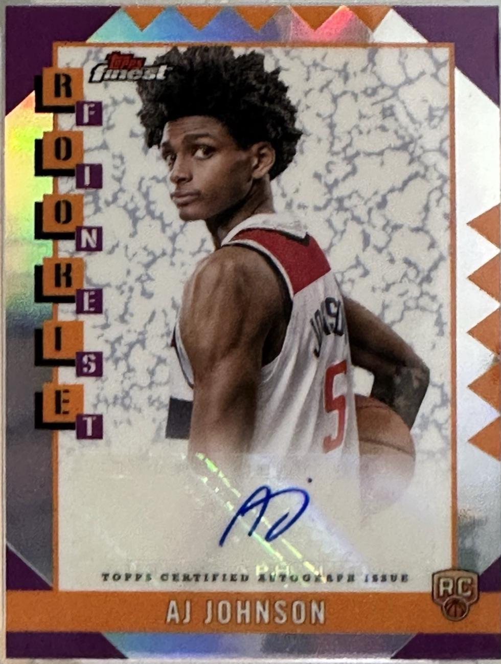 AJ Johnson [Refractor] #RFA-AJ