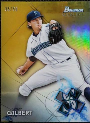 Logan Gilbert [Gold Refractor] #BSP-28