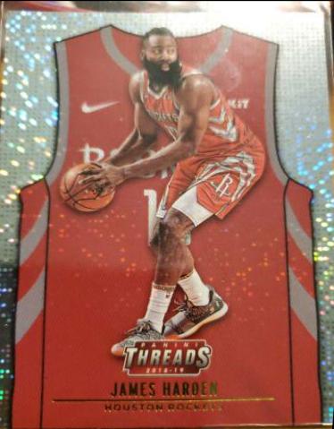 James Harden #177 Basketball Cards 2018 Panini Threads
