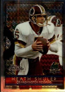 Heath Shuler #11 Football Cards 1996 Topps Chrome