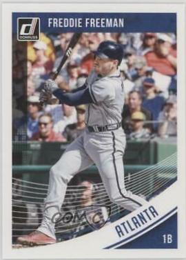 Freddie Freeman #56 2018 Panini Donruss Baseball