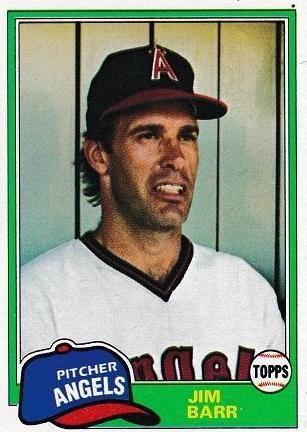 Jim Barr #717 1981 Topps Baseball