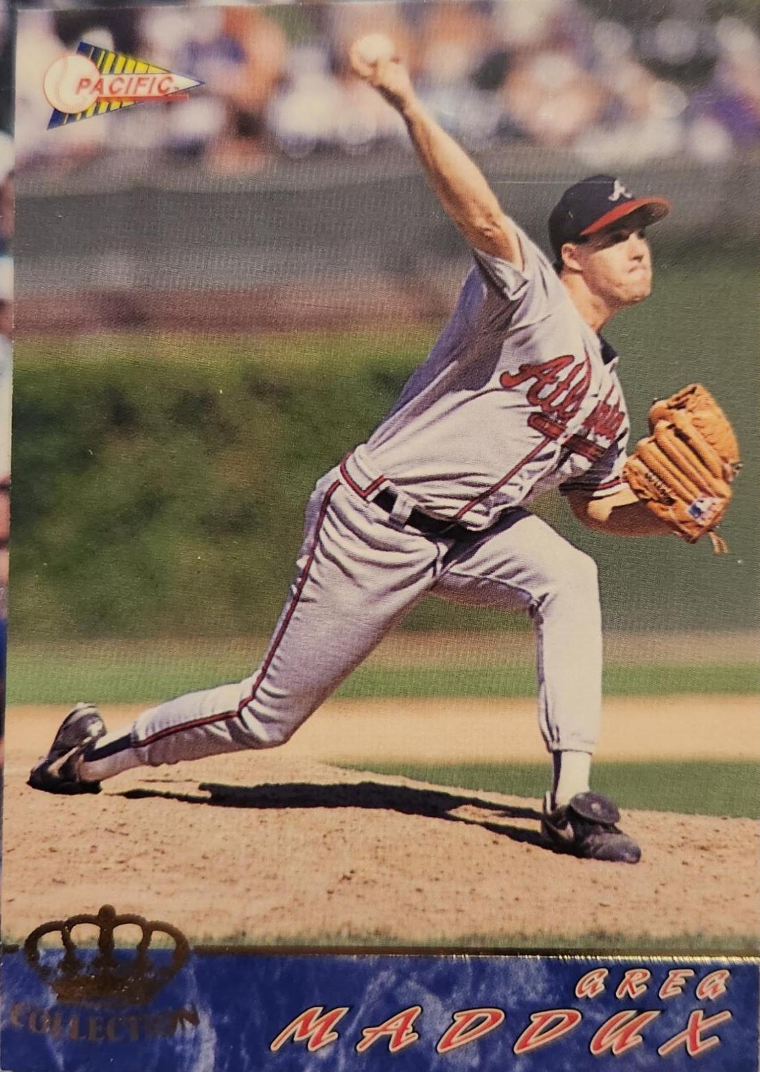 Greg maddux #15 Baseball Cards 1994 Pacific Crown Collection