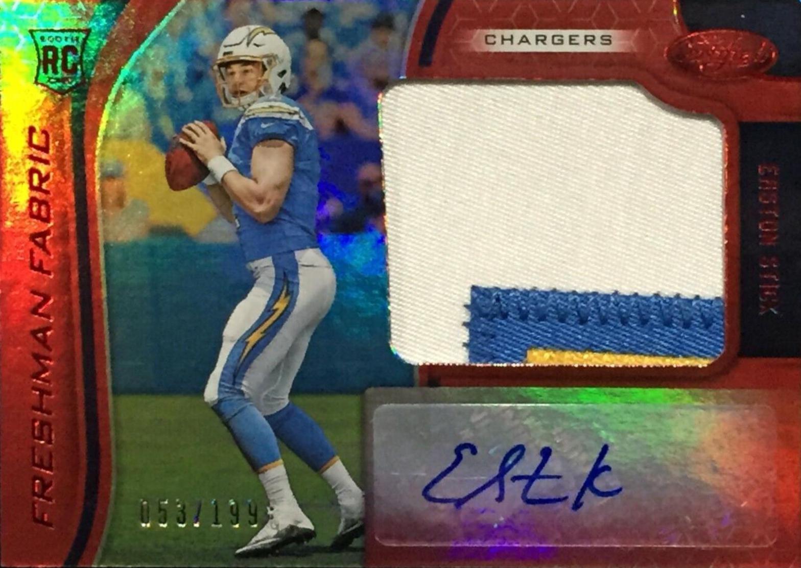Easton Stick #227 2019 Panini Certified Football